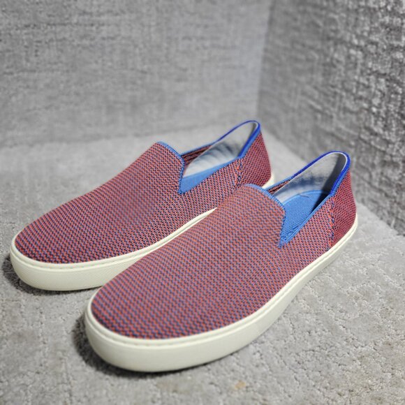 Rothy’s The Sneaker Women's Size 10 US Tangerine Triple Stitch Slip On Shoes - Picture 12 of 12